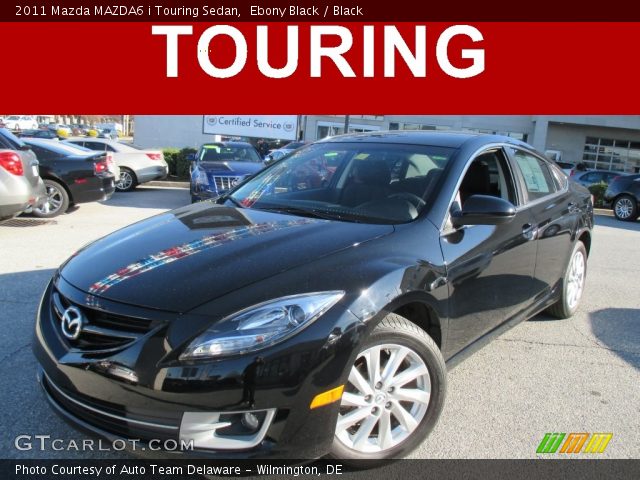 2011 Mazda MAZDA6 i Touring Sedan in Ebony Black