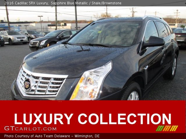 2016 Cadillac SRX Luxury in Sapphire Blue Metallic