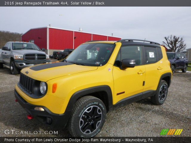 2016 Jeep Renegade Trailhawk 4x4 in Solar Yellow