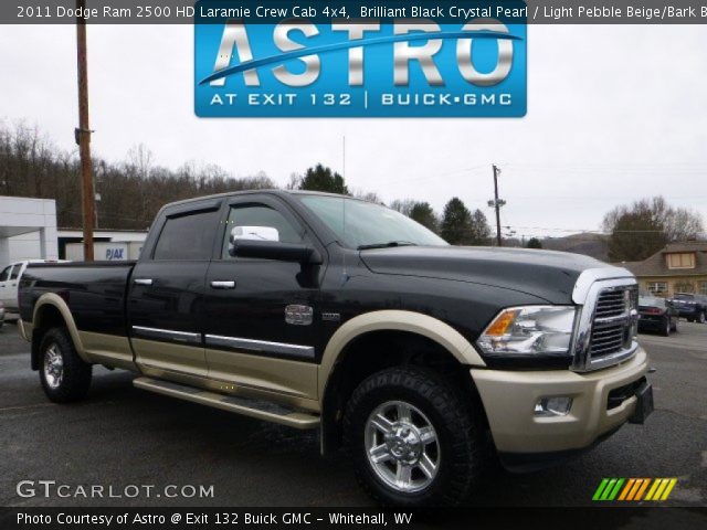 2011 Dodge Ram 2500 HD Laramie Crew Cab 4x4 in Brilliant Black Crystal Pearl