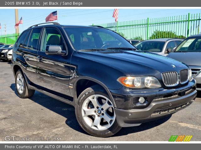 2005 BMW X5 3.0i in Jet Black