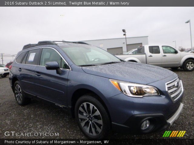 2016 Subaru Outback 2.5i Limited in Twilight Blue Metallic