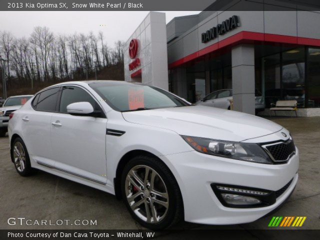 2013 Kia Optima SX in Snow White Pearl