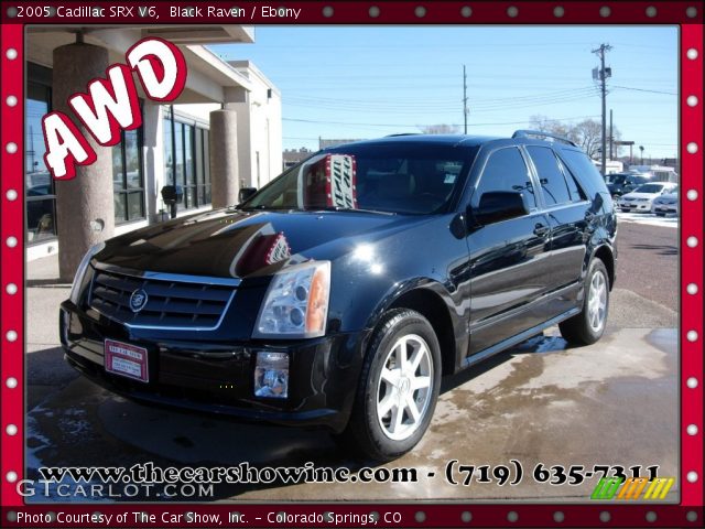 2005 Cadillac SRX V6 in Black Raven