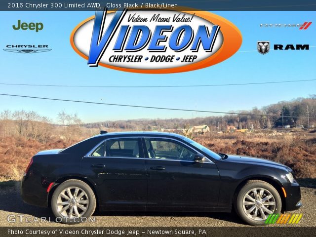 2016 Chrysler 300 Limited AWD in Gloss Black