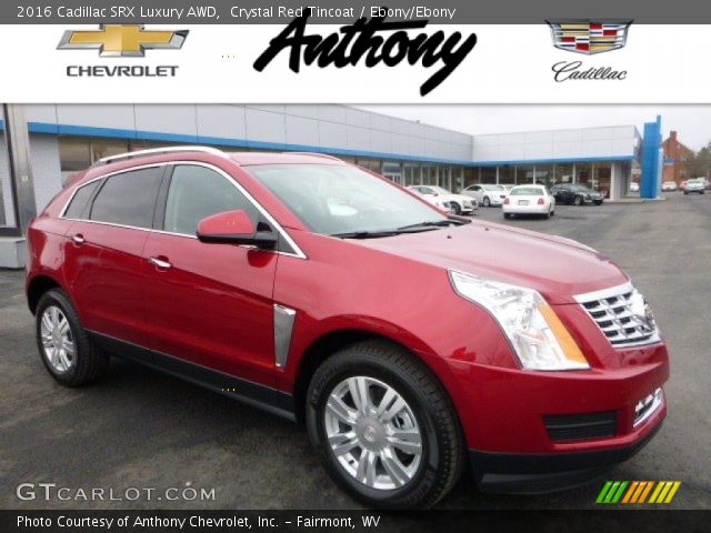 2016 Cadillac SRX Luxury AWD in Crystal Red Tincoat