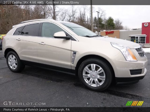 2010 Cadillac SRX 4 V6 AWD in Gold Mist