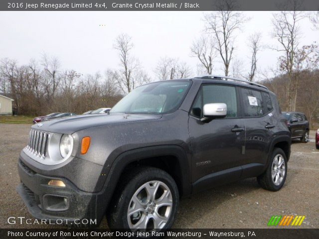 2016 Jeep Renegade Limited 4x4 in Granite Crystal Metallic