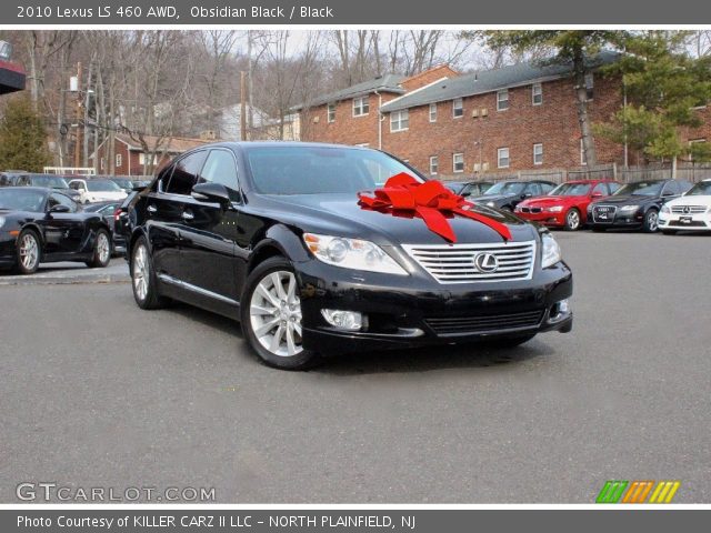 2010 Lexus LS 460 AWD in Obsidian Black