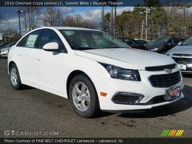 2016 Chevrolet Cruze Limited LT in Summit White