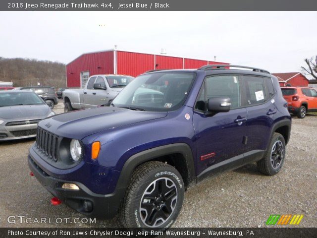 2016 Jeep Renegade Trailhawk 4x4 in Jetset Blue