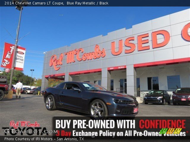 2014 Chevrolet Camaro LT Coupe in Blue Ray Metallic