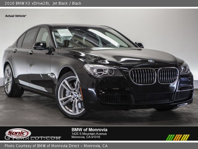 2016 BMW X3 xDrive28i in Jet Black