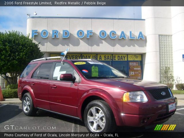 2006 Ford Freestyle Limited in Redfire Metallic