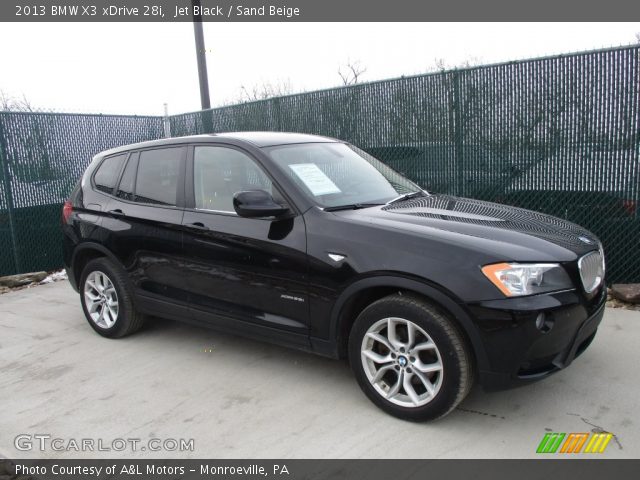 2013 BMW X3 xDrive 28i in Jet Black