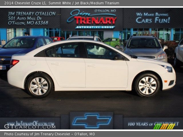 2014 Chevrolet Cruze LS in Summit White