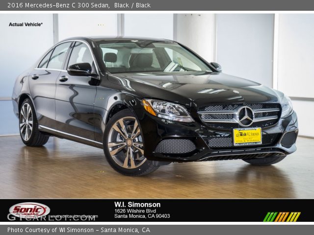 2016 Mercedes-Benz C 300 Sedan in Black