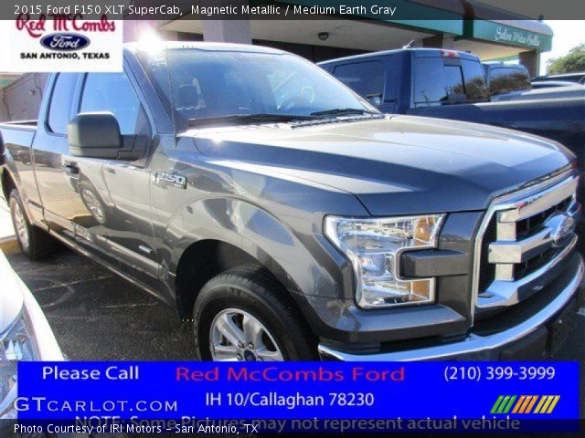 2015 Ford F150 XLT SuperCab in Magnetic Metallic