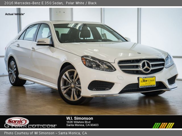 2016 Mercedes-Benz E 350 Sedan in Polar White