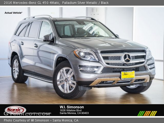 2016 Mercedes-Benz GL 450 4Matic in Palladium Silver Metallic