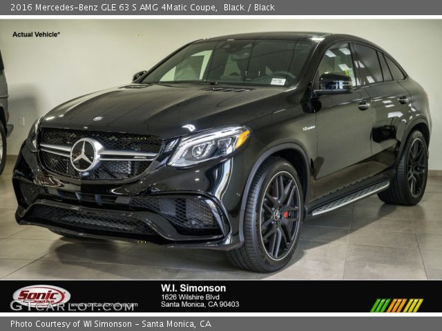 2016 Mercedes-Benz GLE 63 S AMG 4Matic Coupe in Black