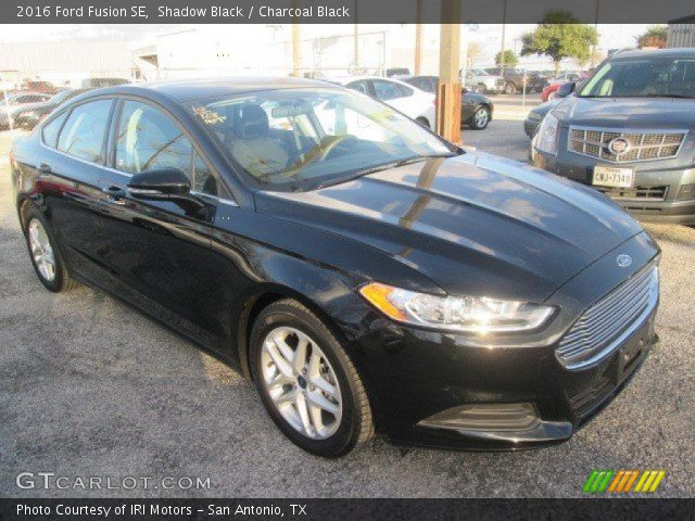 2016 Ford Fusion SE in Shadow Black