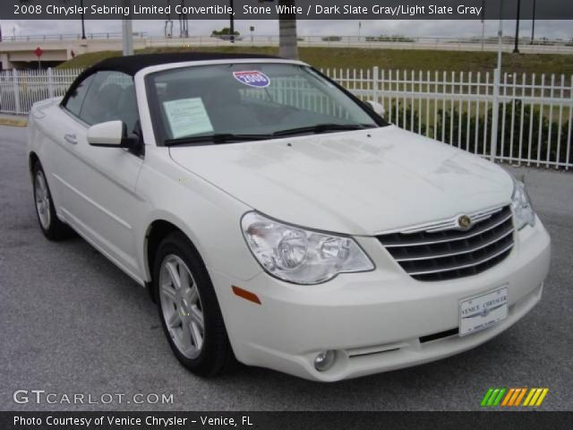 2008 Chrysler Sebring Limited Convertible in Stone White