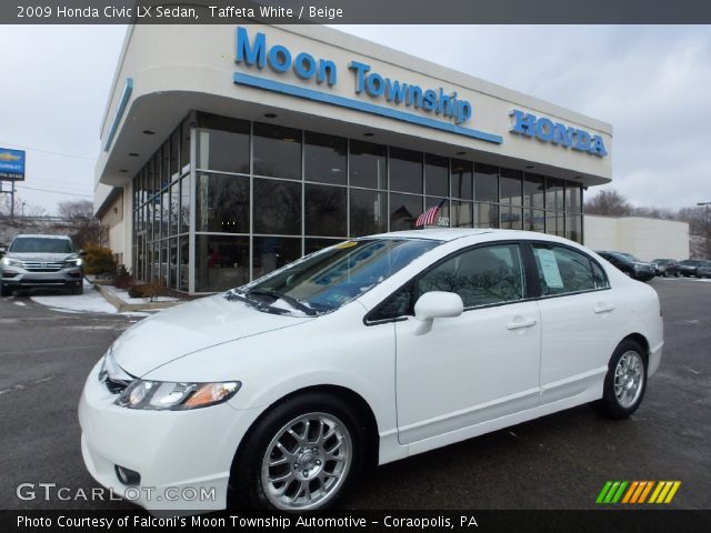 2009 Honda Civic LX Sedan in Taffeta White