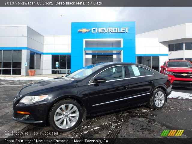 2010 Volkswagen CC Sport in Deep Black Metallic