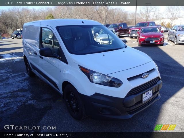 2016 Ford Transit Connect XL Cargo Van Extended in Frozen White