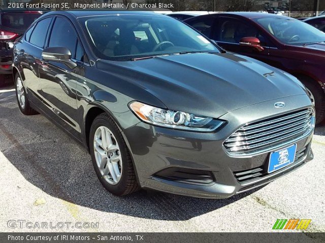 2016 Ford Fusion SE in Magnetic Metallic