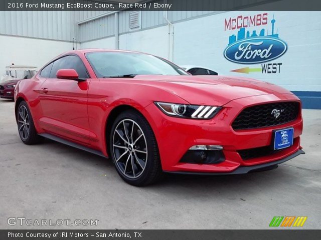 2016 Ford Mustang EcoBoost Coupe in Race Red