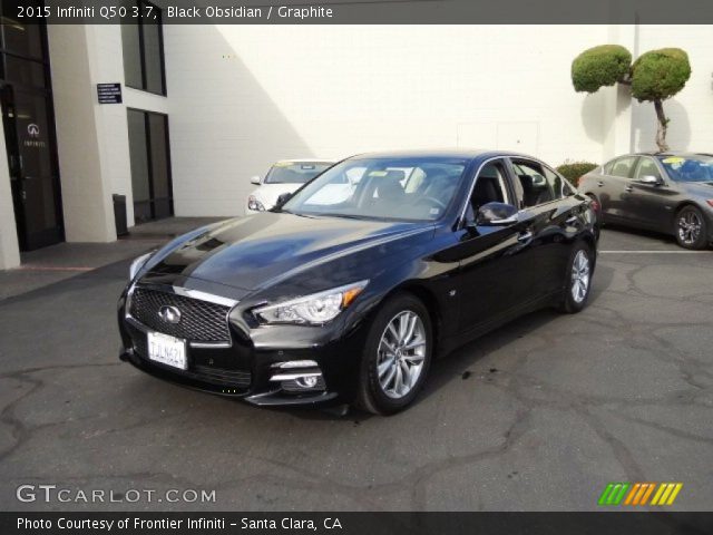2015 Infiniti Q50 3.7 in Black Obsidian