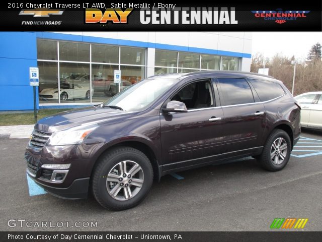 2016 Chevrolet Traverse LT AWD in Sable Metallic