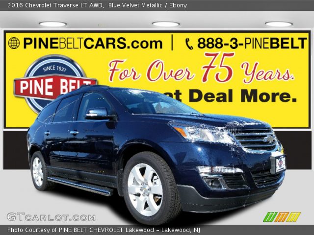 2016 Chevrolet Traverse LT AWD in Blue Velvet Metallic
