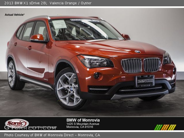 2013 BMW X1 sDrive 28i in Valencia Orange