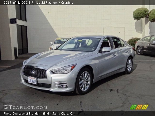 2015 Infiniti Q50 3.7 in Liquid Platinum