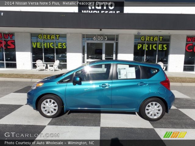2014 Nissan Versa Note S Plus in Metallic Peacock