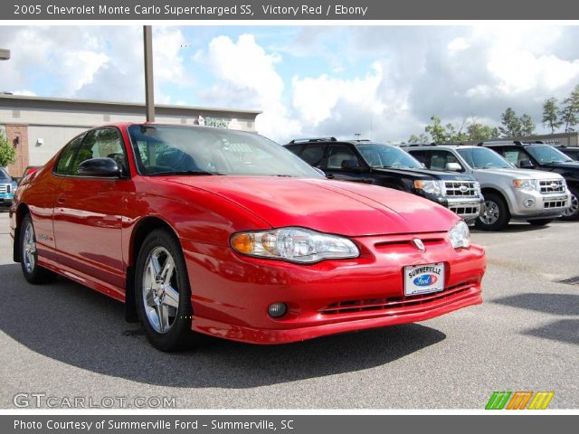 2005 Chevrolet Monte Carlo Supercharged SS in Victory Red