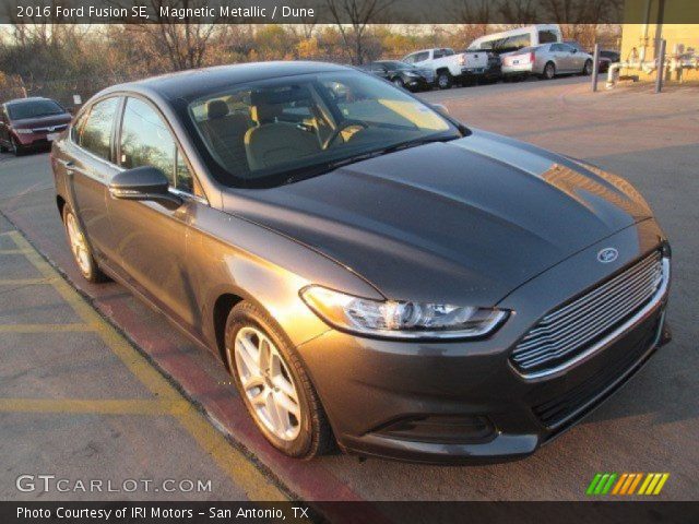 2016 Ford Fusion SE in Magnetic Metallic