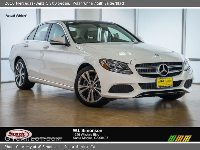 2016 Mercedes-Benz C 300 Sedan in Polar White