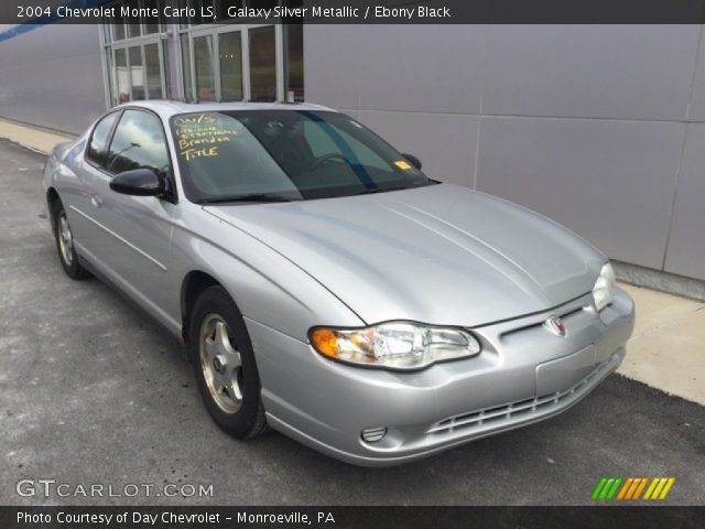 2004 Chevrolet Monte Carlo LS in Galaxy Silver Metallic