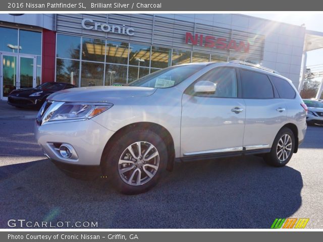 2016 Nissan Pathfinder SL in Brilliant Silver