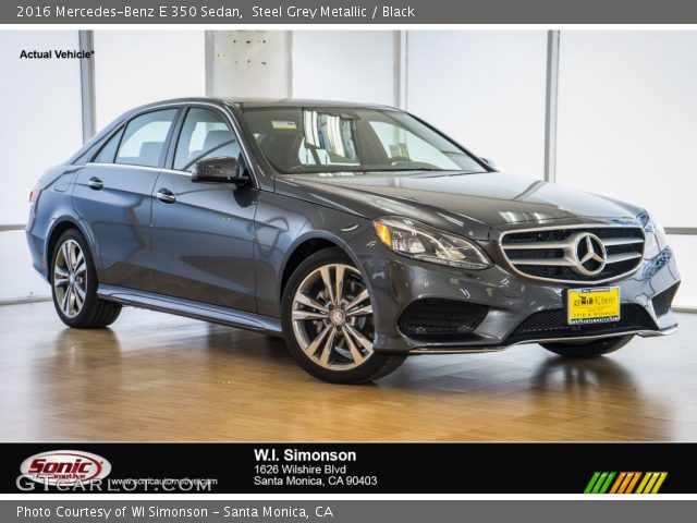 2016 Mercedes-Benz E 350 Sedan in Steel Grey Metallic