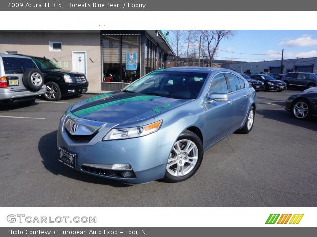 2009 Acura TL 3.5 in Borealis Blue Pearl