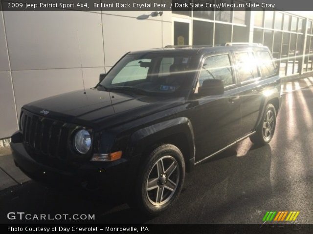 2009 Jeep Patriot Sport 4x4 in Brilliant Black Crystal Pearl