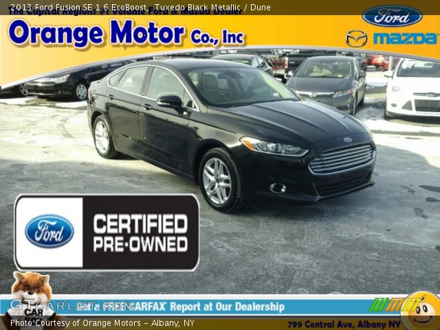 2013 Ford Fusion SE 1.6 EcoBoost in Tuxedo Black Metallic