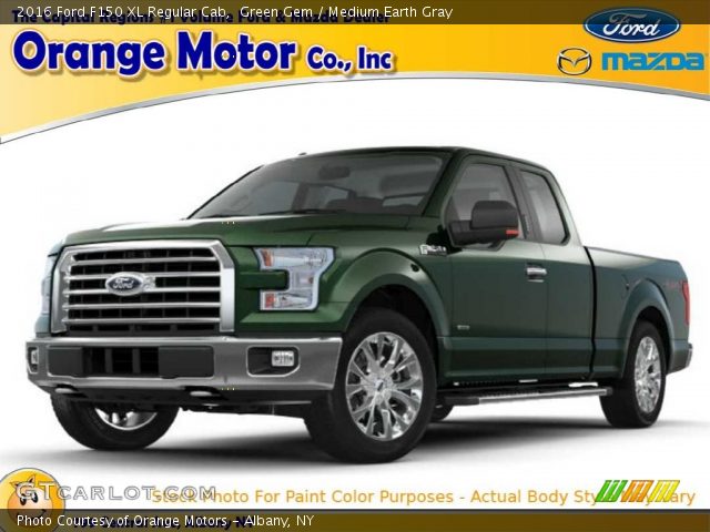 2016 Ford F150 XL Regular Cab in Green Gem