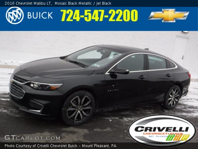 2016 Chevrolet Malibu LT in Mosaic Black Metallic