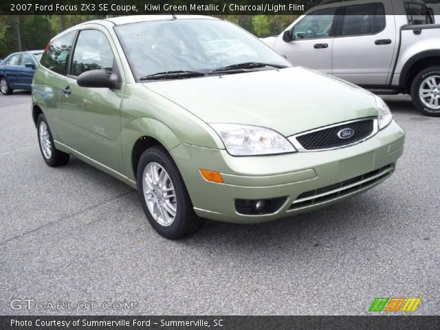2007 Ford Focus ZX3 SE Coupe in Kiwi Green Metallic